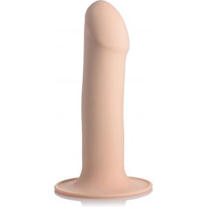 DILDOS FLEXIBLE DE SILICONA - CARNE