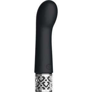 BIJOU - RECHARGEABLE SILICONE BULLET - NEGRO