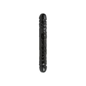 JR VEINED PENE DOBLE 30 CM NEGRO