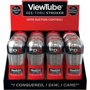 VIEWTUBE SEE-THRU STROKER 12PC