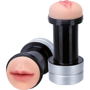 REALSTUFF - BOCA Y VAGINA 2 EN 1