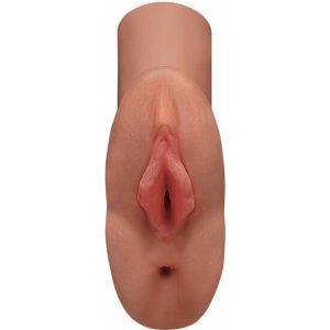 PERFECT PUSSY DOBLE MASTURBADOR VAGINA Y ANO - CARAMELO