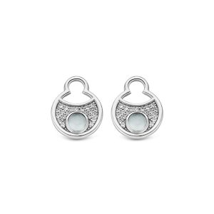 PAR DE BRINCOS TISENTO OUTLET, PRATA 925