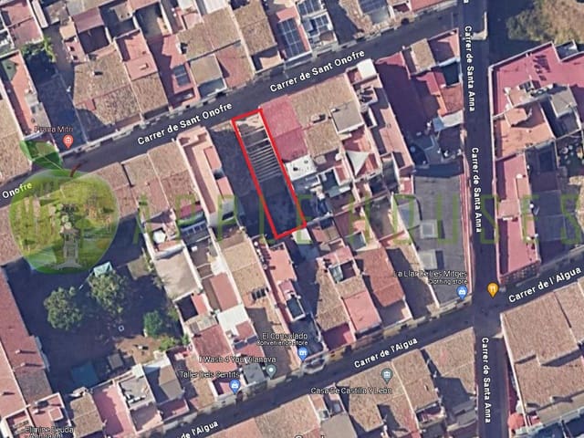 Plot for sale in vilanova i la geltrú barcelona