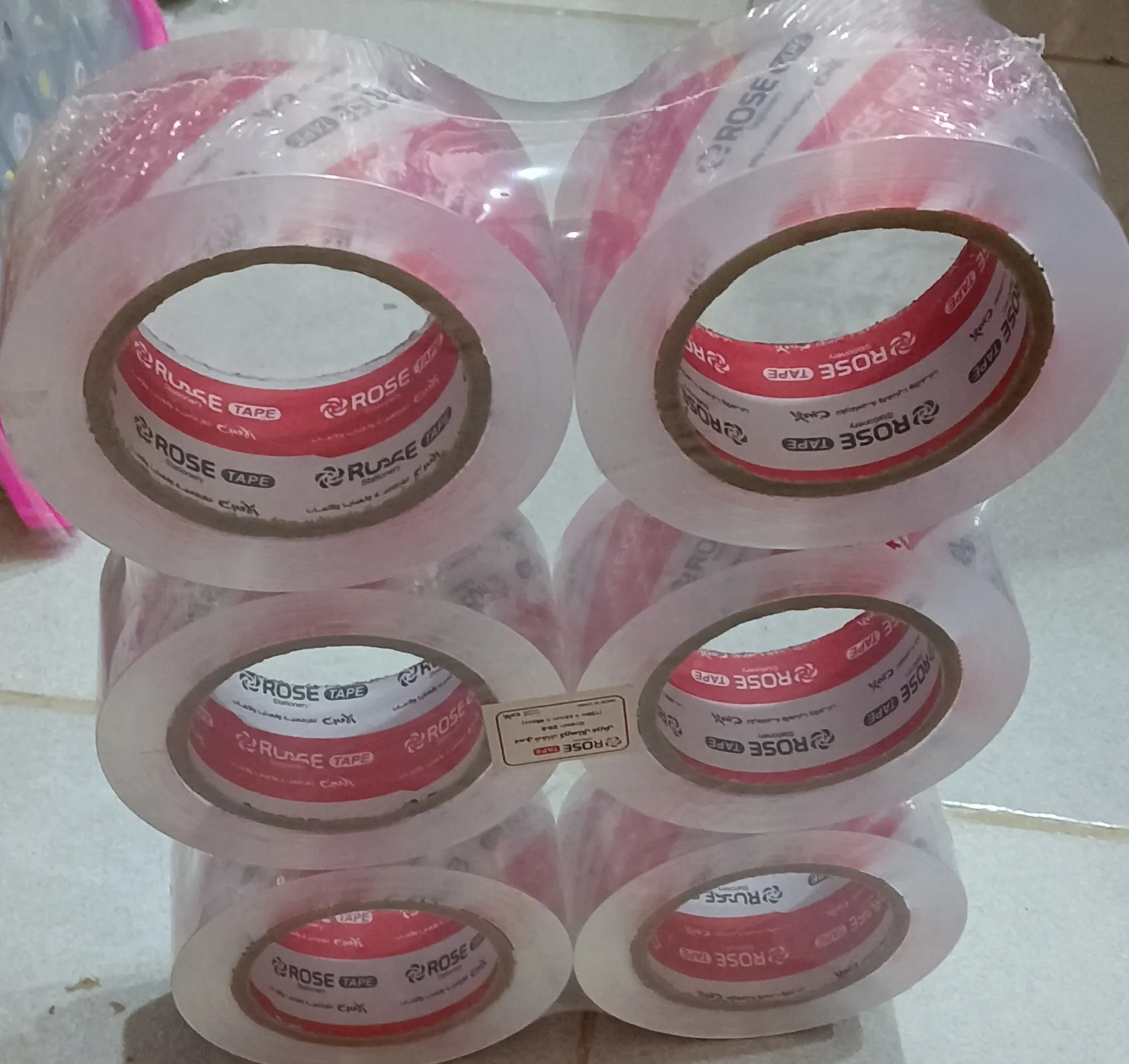 لزيق شفاف 150 متر