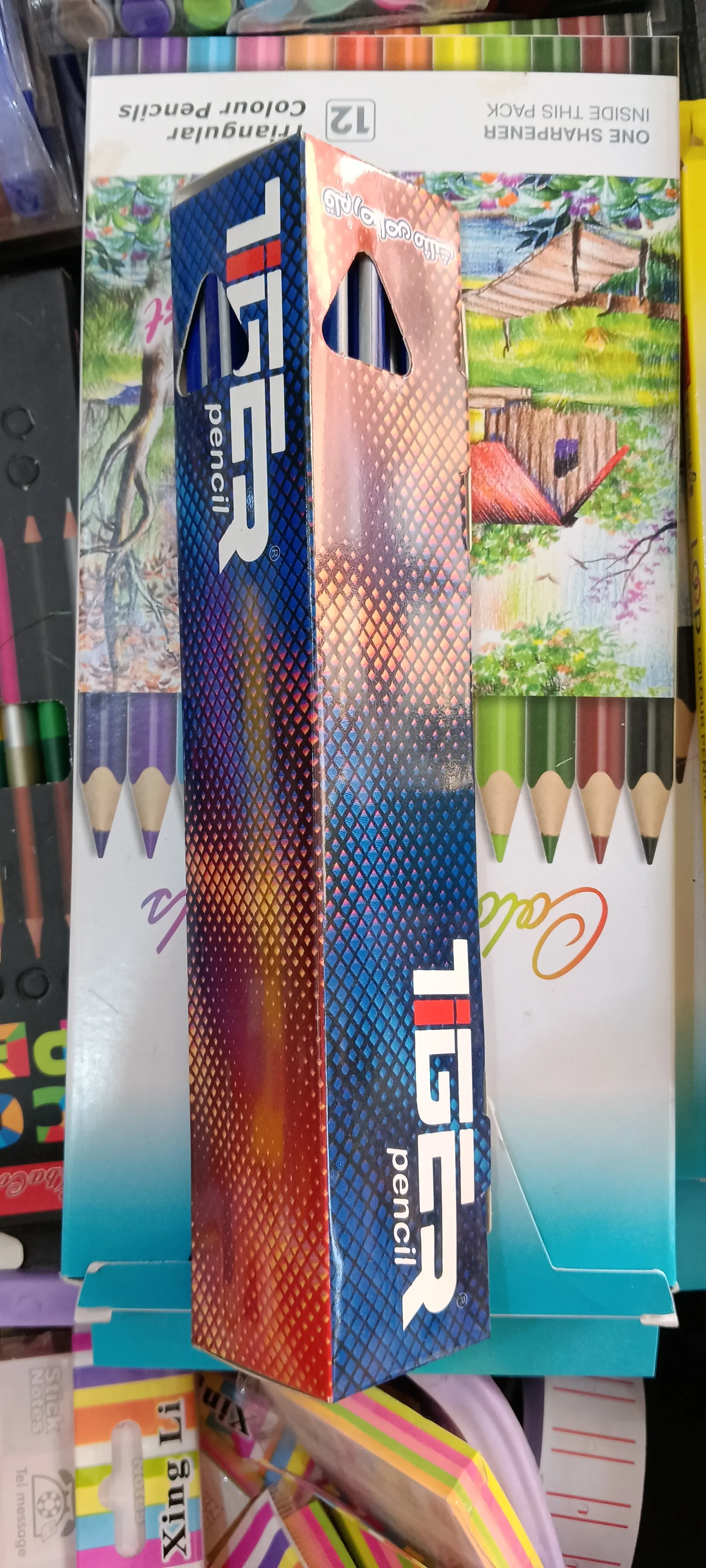 قلم رصاص تايجر دزينه 12 قلم