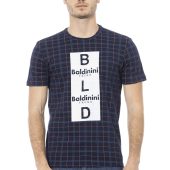 Baldinini Trend Camiseta TSU538_COMO_QuadroNavy44