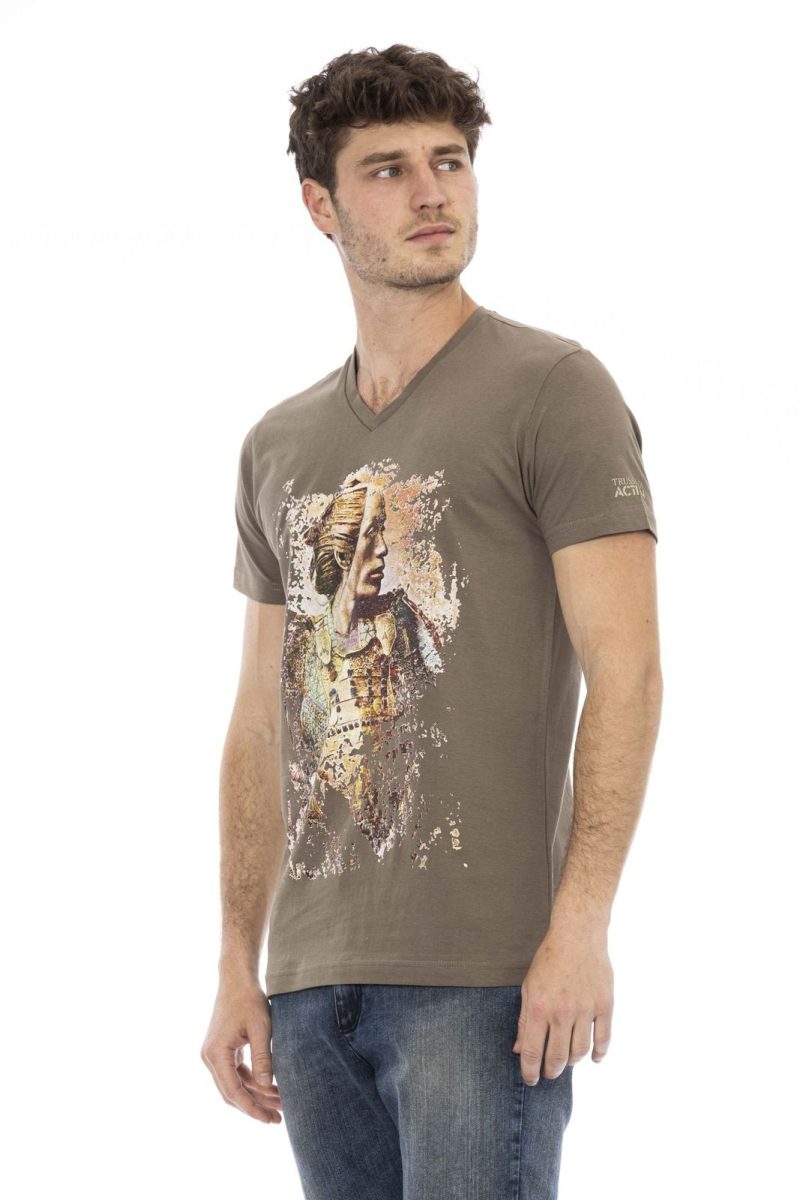 Trussardi Action Camiseta 2AT108_04Mud - Image 2