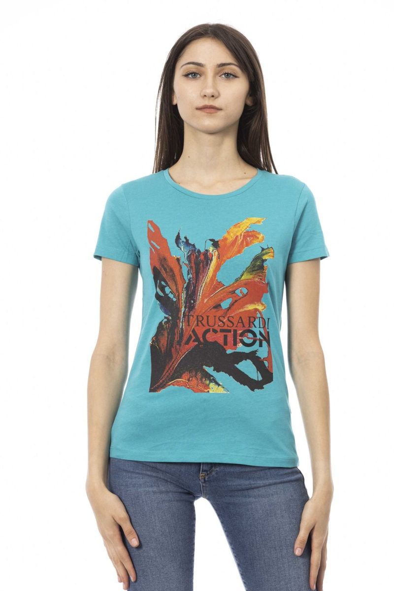 Trussardi Action Camiseta 2BT13_72Turquoise