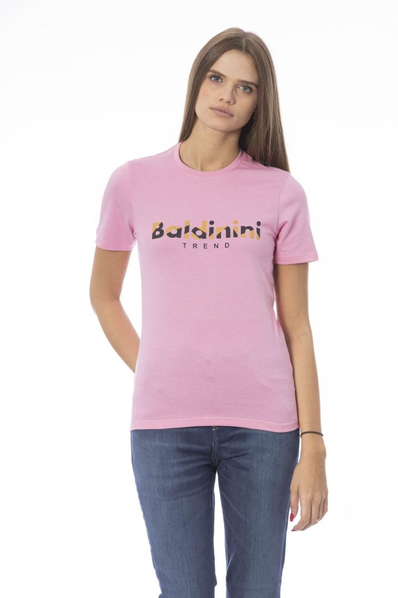 Baldinini Trend Camiseta TSD04_MANTOVA_Rosa1 - Image 2