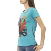 Trussardi Action Camiseta 2BT13_72Turquoise - Image 2