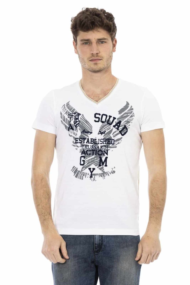 Trussardi Action Camiseta 2AT21A_01White