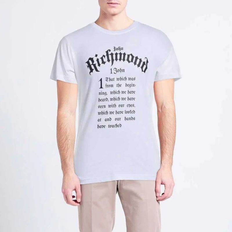 Richmond Camiseta HMP23023TS_WHITE