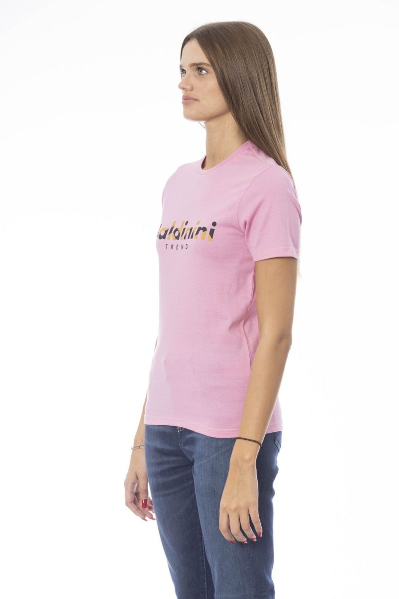 Baldinini Trend Camiseta TSD04_MANTOVA_Rosa1 - Image 3