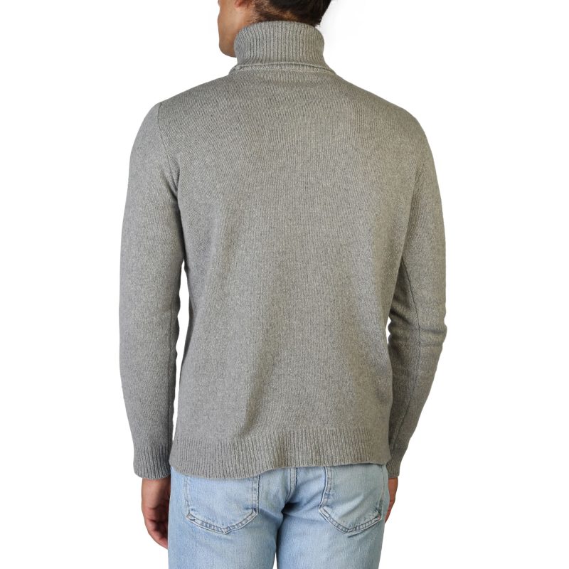 100% Cashmere Sweater UA-FF12_E800-GRIGIO - Image 2