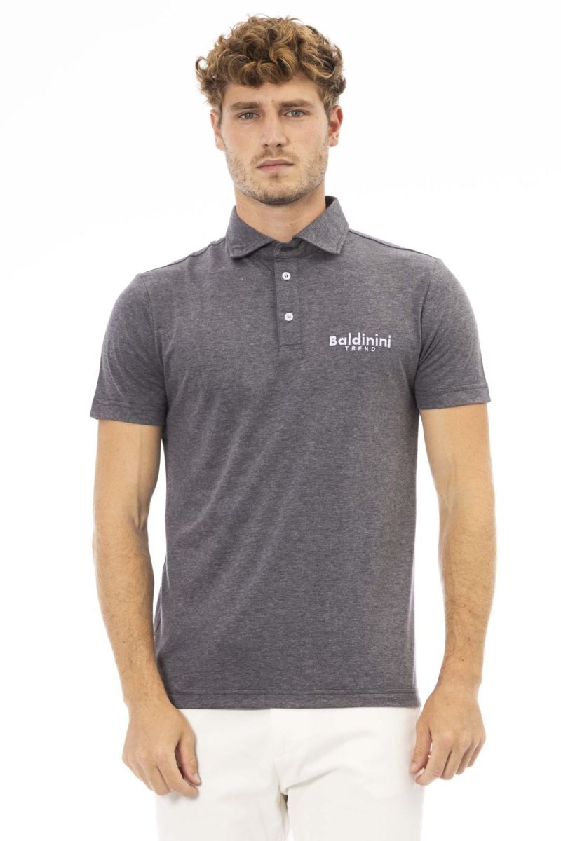 Baldinini Trend Polo PO83_COMO_FumoMelange