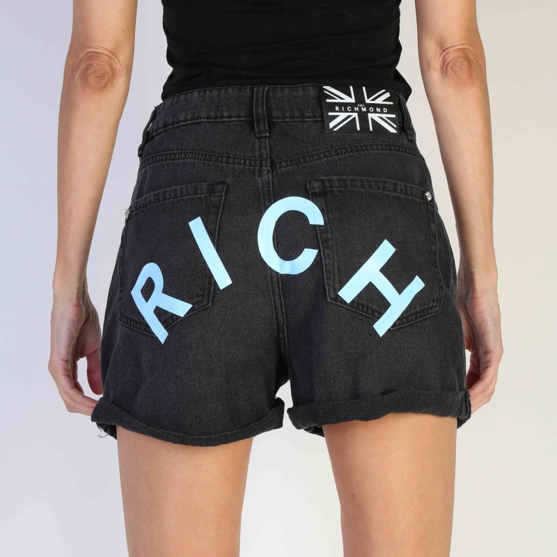 Richmond Bermudas HWP23144SH_BLACK-BLU - Image 2