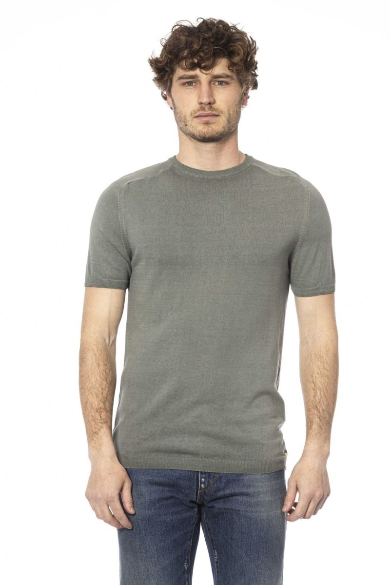 Distretto12 Camiseta C2UMA0686K0008DD01_0003MILITARE