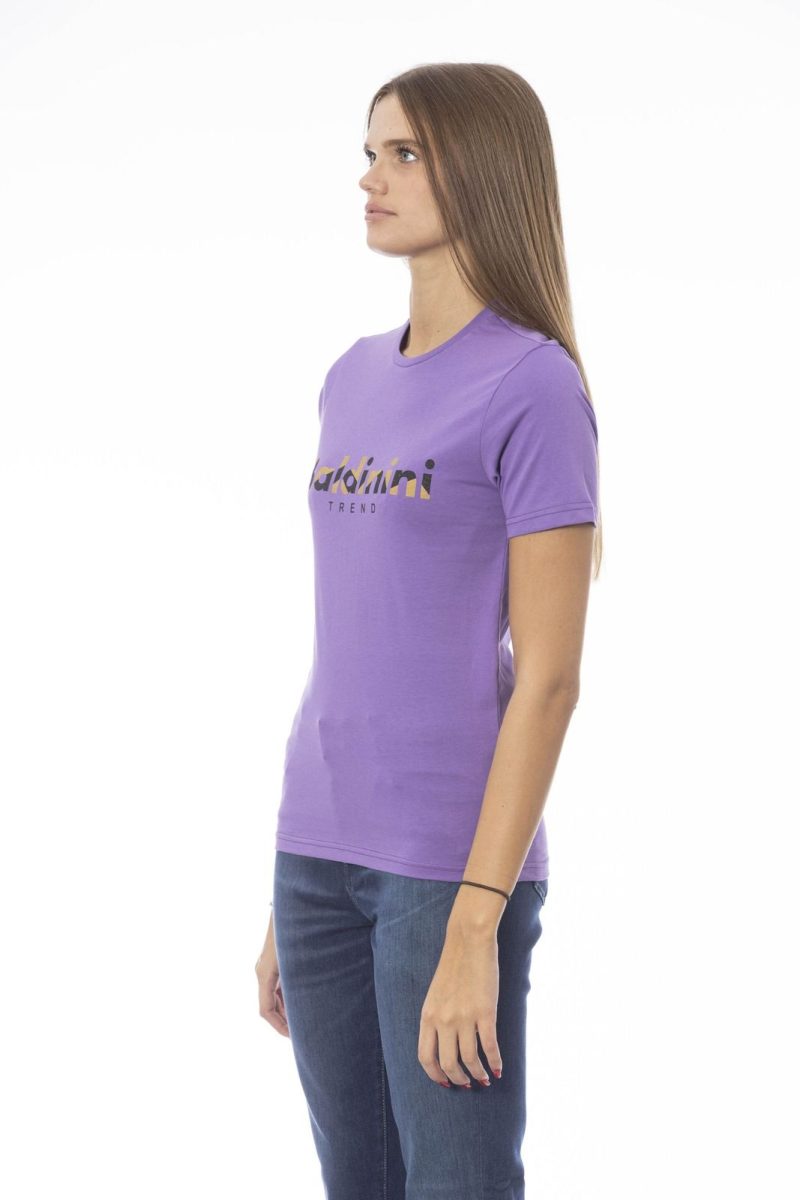 Baldinini Trend Camiseta TSD04_MANTOVA_ViolaViolet - Image 3