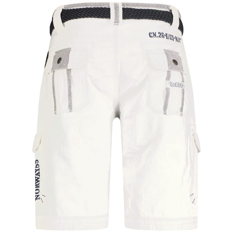 Geographical Norway Bermudas SX1465H_Blanc - Image 2