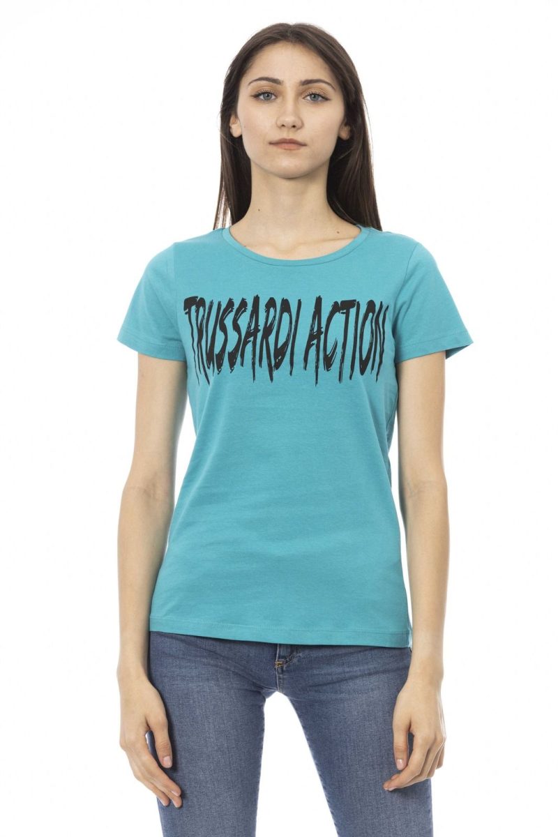 Trussardi Action Camiseta 2BT01_72Turquoise