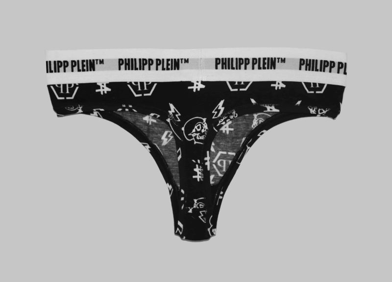 Philipp Plein Cuecas DUPP1199_BI-PACK_BLACK - Image 3