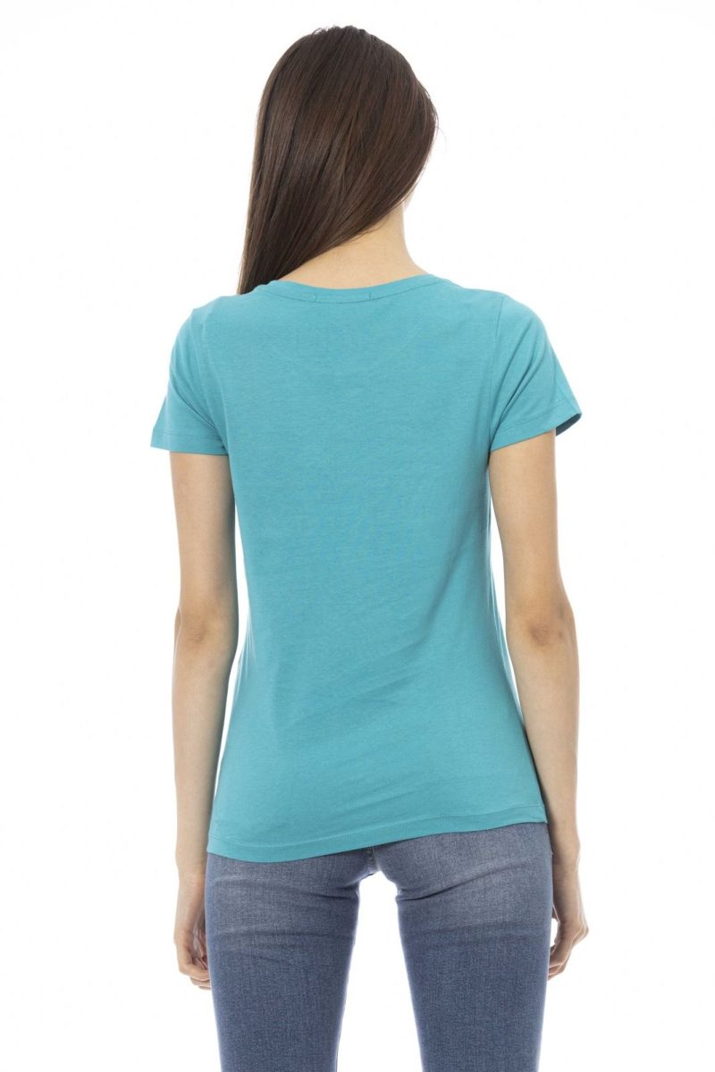 Trussardi Action Camiseta 2BT01_72Turquoise - Image 3