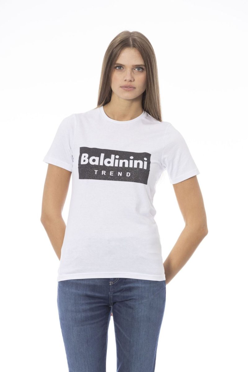 Baldinini Trend Camiseta TSD07_MANTOVA_BiancoWhite - Image 2