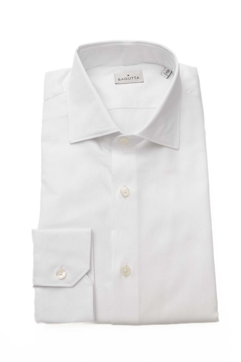 Bagutta Camisas 11509MIAMI_E_101-W001Bianco