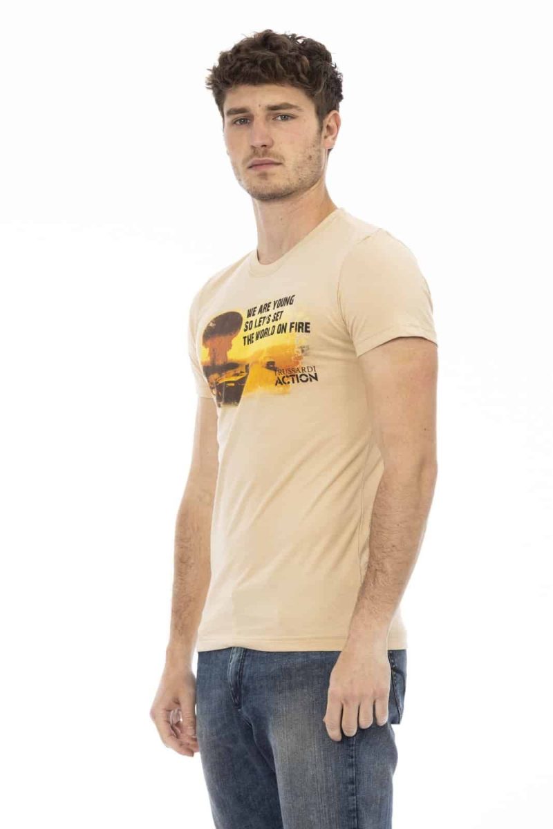 Trussardi Action Camiseta 2AT02C_04Sand - Image 2