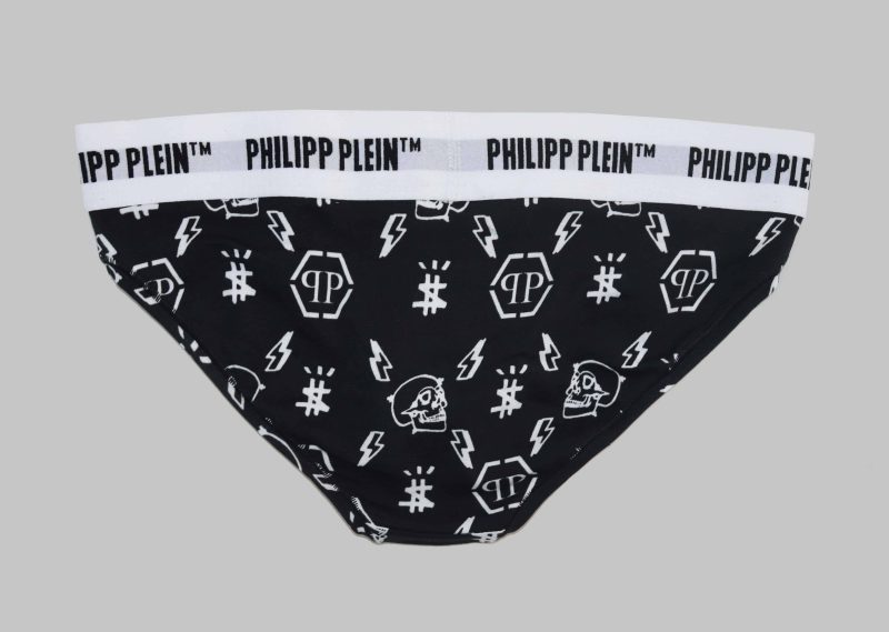 Philipp Plein Cuecas DUPM1199_BI-PACK_BLACK - Image 3