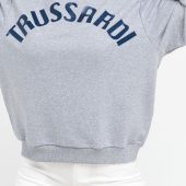 Trussardi Camisolas 36F000321T002191_E696MelangeGreyPrintBlue - Image 3