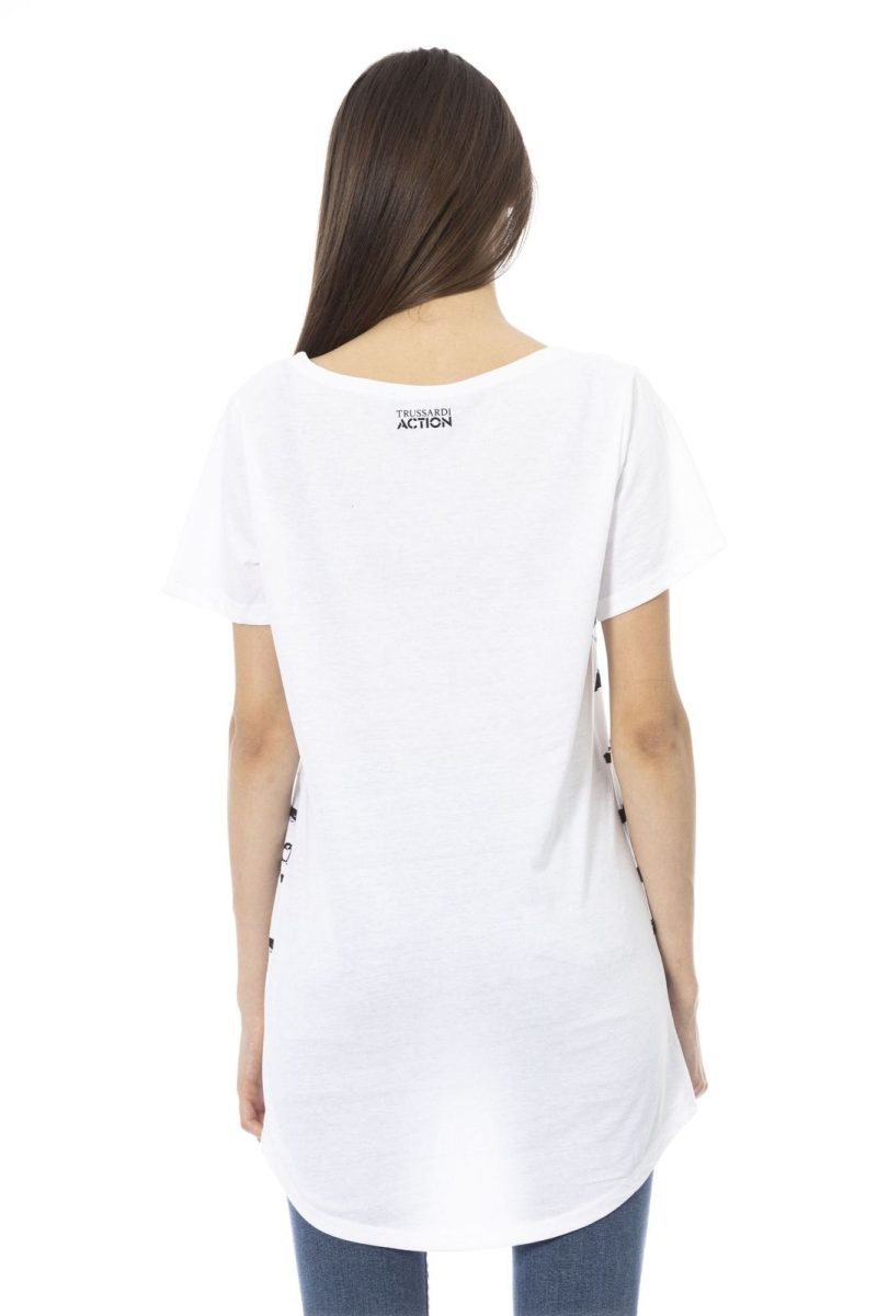 Trussardi Action Camiseta 2BT04A_001WHITE - Image 3