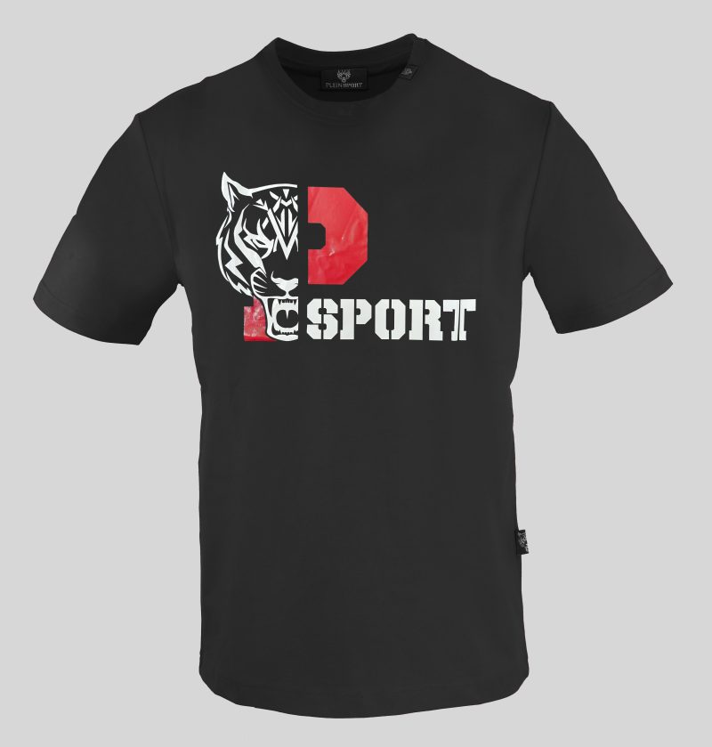 Plein Sport Camiseta TIPS41099_BLACK