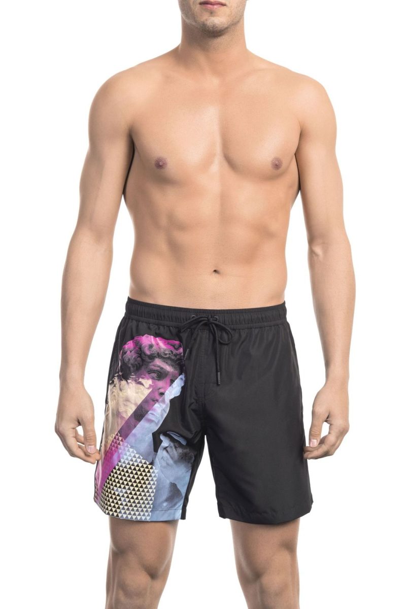 Bikkembergs Roupa de banho BKK1MBM14_BLACK_D