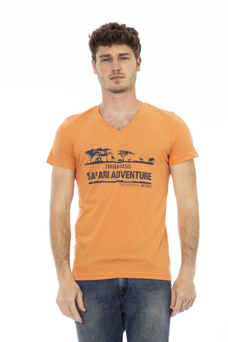 Trussardi Action Camiseta 2AT04_V_83Orange