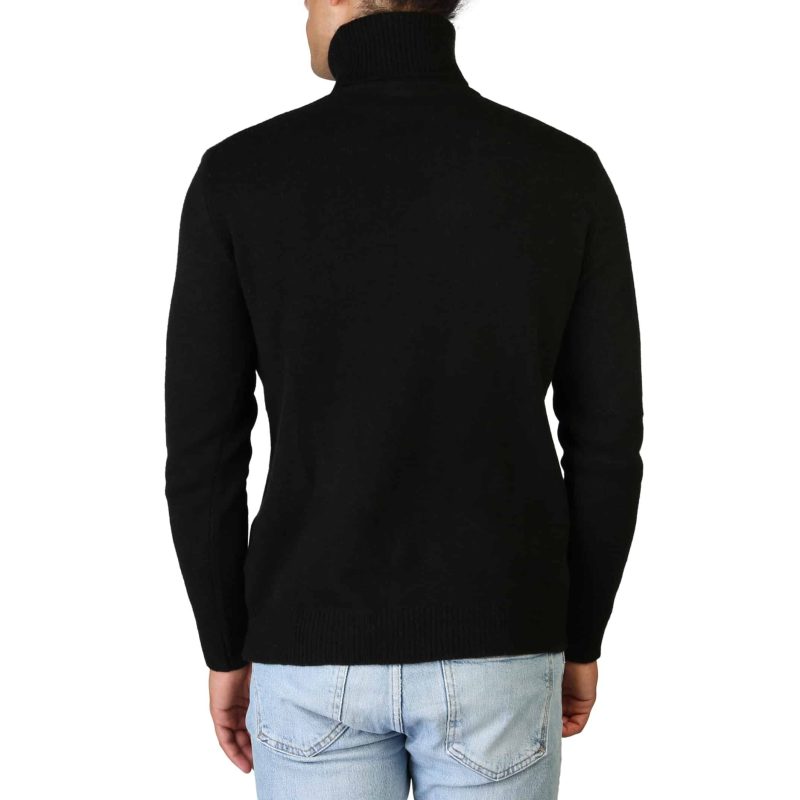 100% Cashmere Sweater T-NECK-M_900-BLACK - Image 2