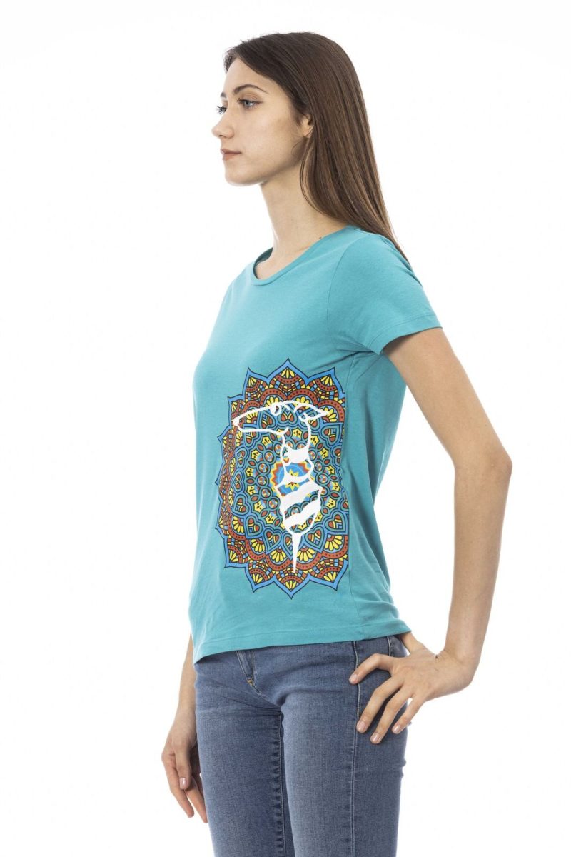 Trussardi Action Camiseta 2BT20_165Turquoise - Image 2