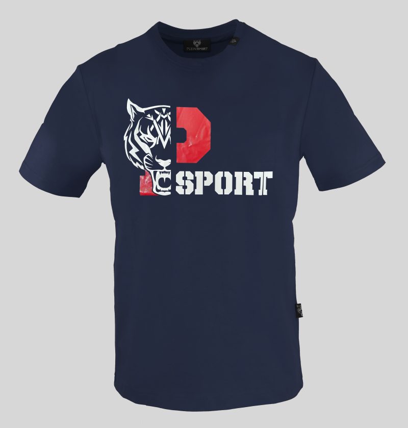 Plein Sport Camiseta TIPS41085_NAVY