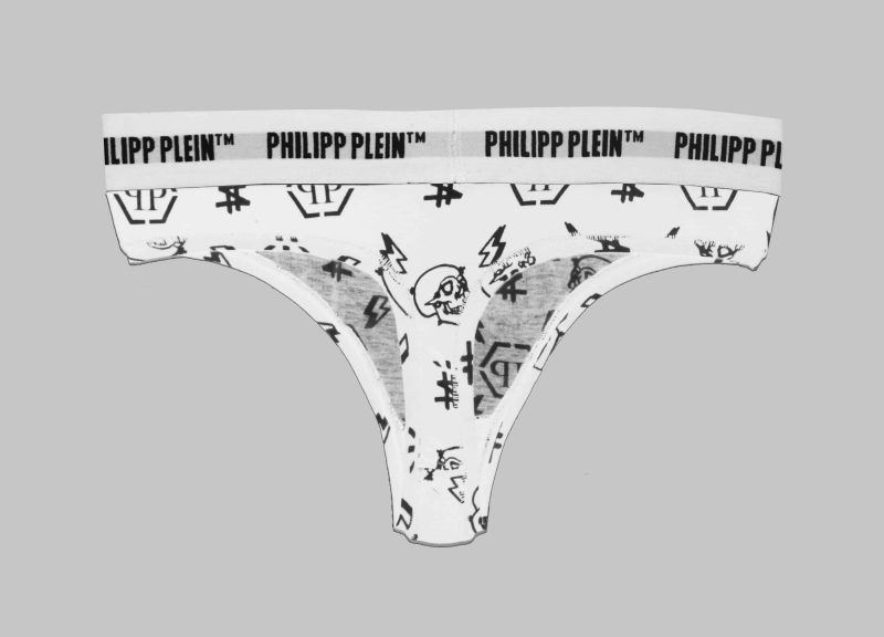 Philipp Plein Cuecas DUPP1101_BI-PACK_WHITE - Image 3