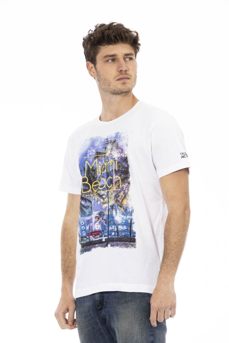 Trussardi Action Camiseta 2AT26_01White - Image 2