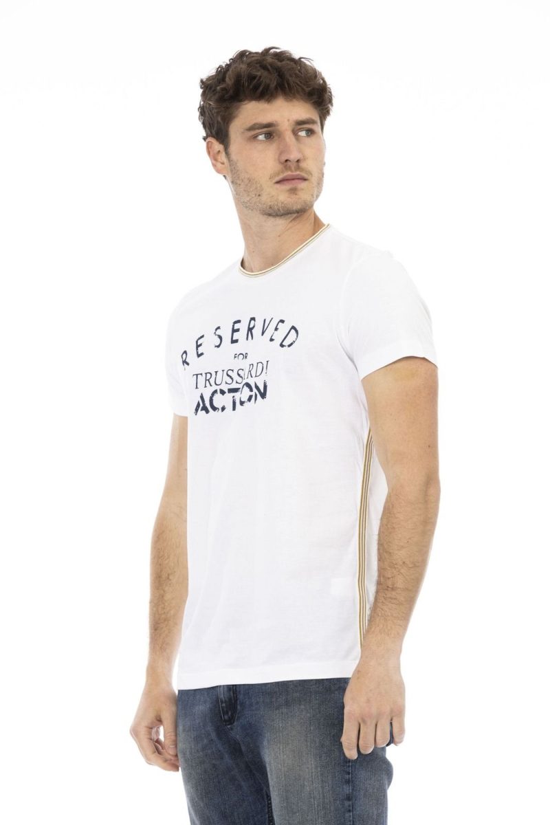 Trussardi Action Camiseta 2AT22A_01White - Image 2