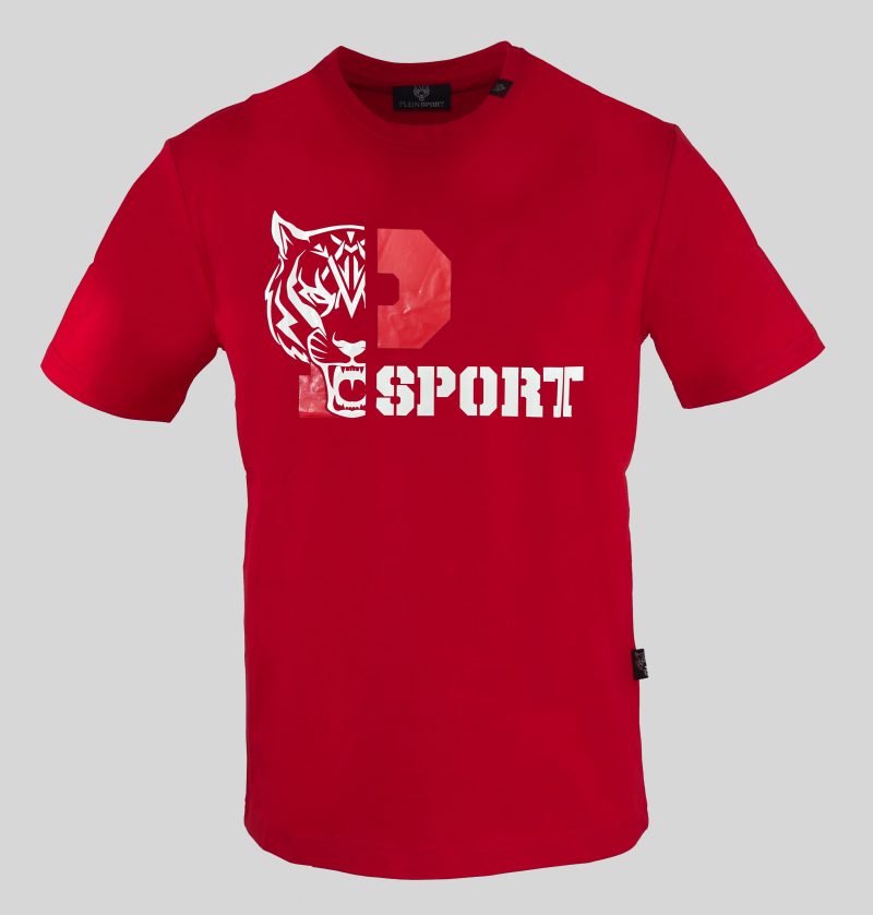 Plein Sport Camiseta TIPS41052_RED