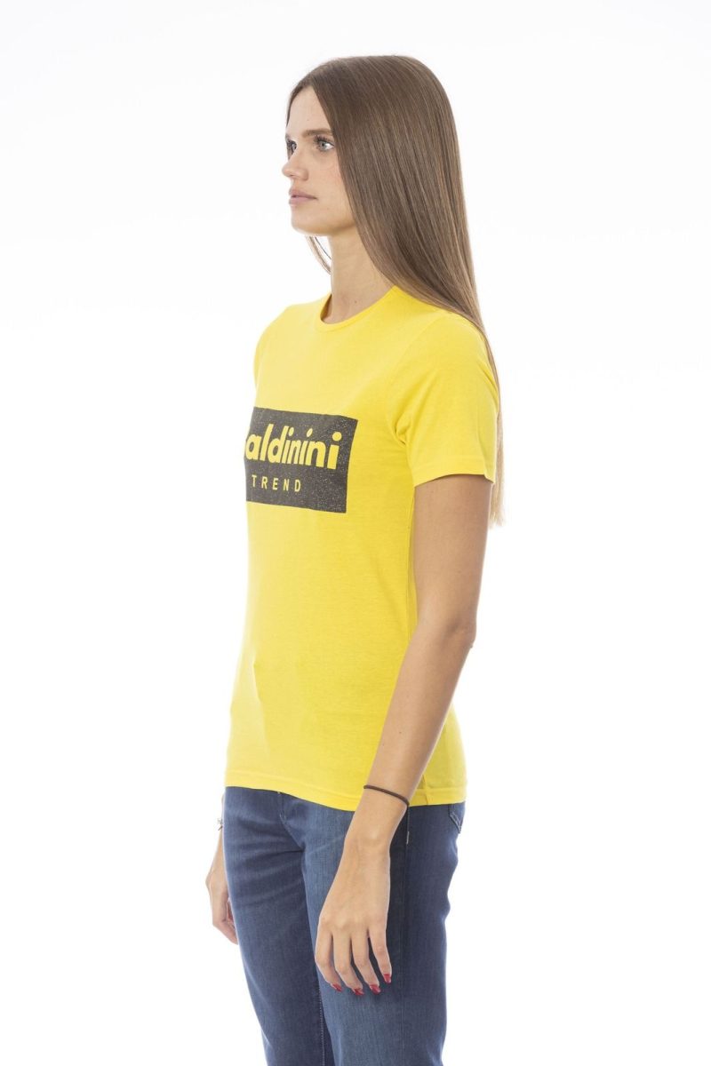 Baldinini Trend Camiseta TSD07_MANTOVA_GialloYellow - Image 3