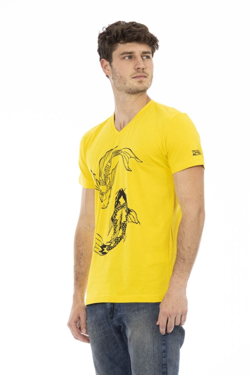 Trussardi Action Camiseta 2AT112_07Yellow - Image 2