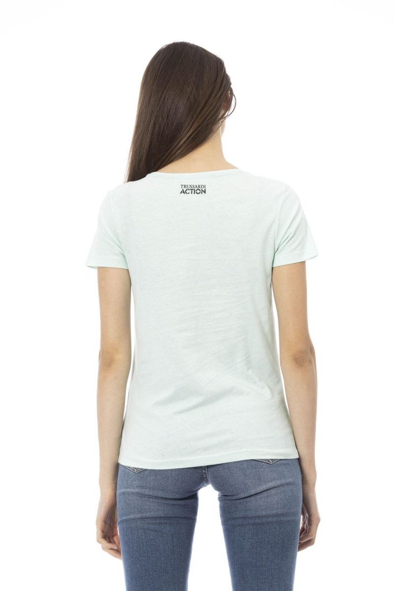 Trussardi Action Camiseta 2BT25_70Aquamarine - Image 3