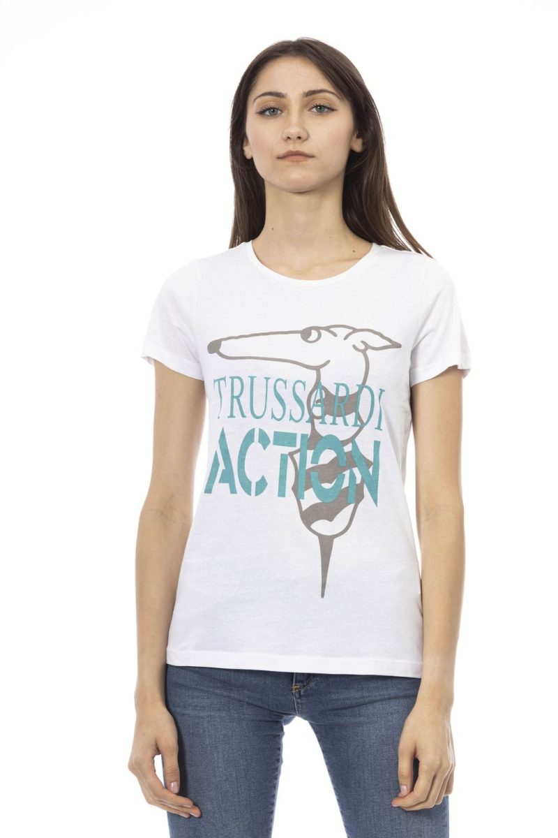 Trussardi Action Camiseta 2BT02_001WHITE