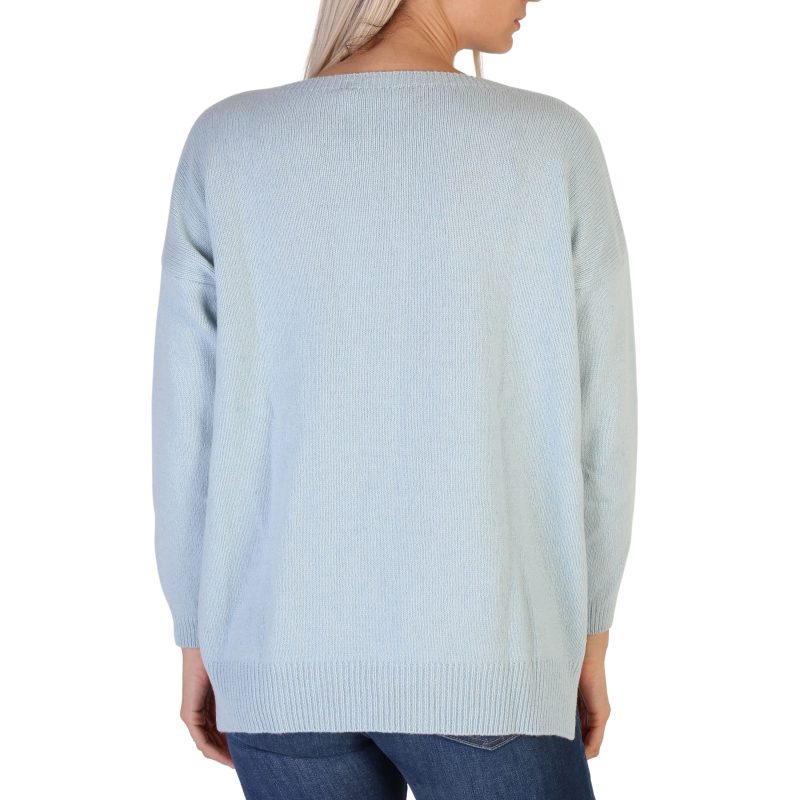 100% Cashmere Sweater DBT-FF7_E580-AZZURRO - Image 2