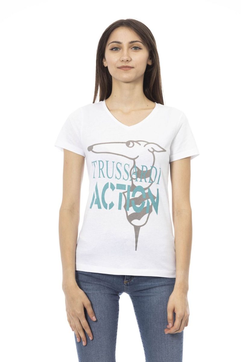 Trussardi Action Camiseta 2BT27_001WHITE