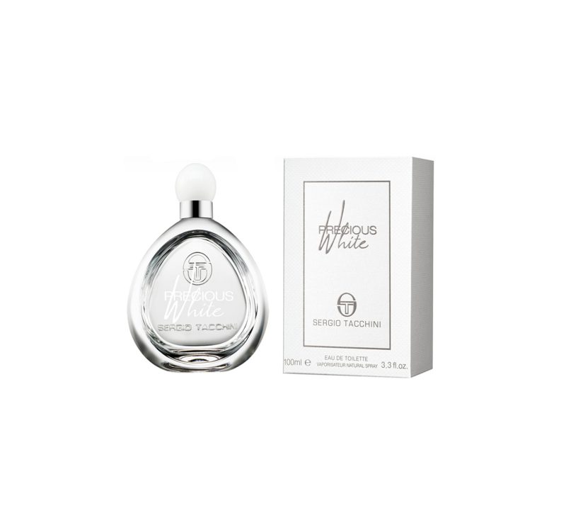 SERGIO TACCHINI PRECIOUS WHITE EAU DE TOILETTE 100ML VAPORIZADOR